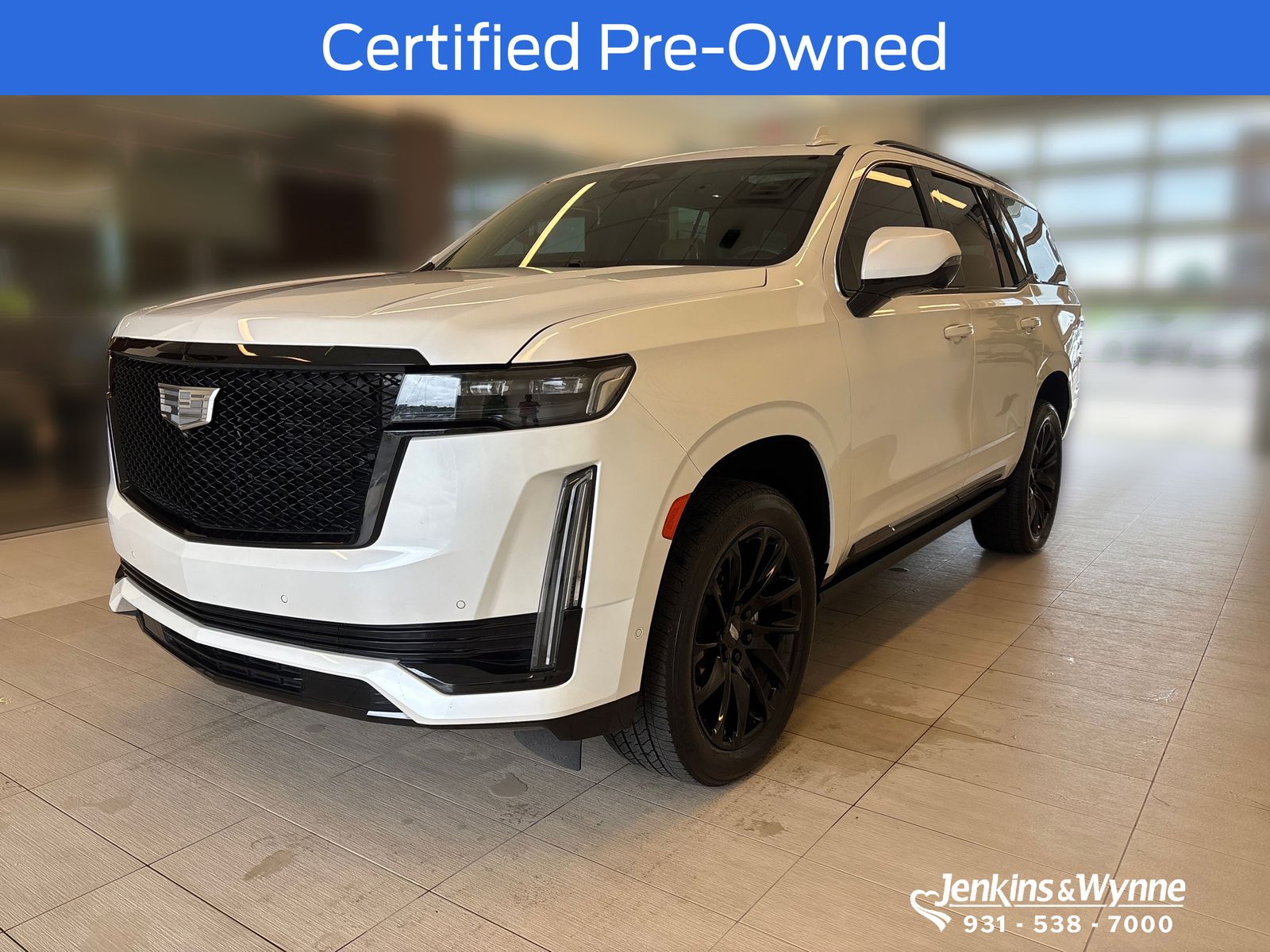 Crystal White Tricoat 2024 Cadillac Escalade Sport 4WD SUV / Crossover Four-Wheel Drive Automatic