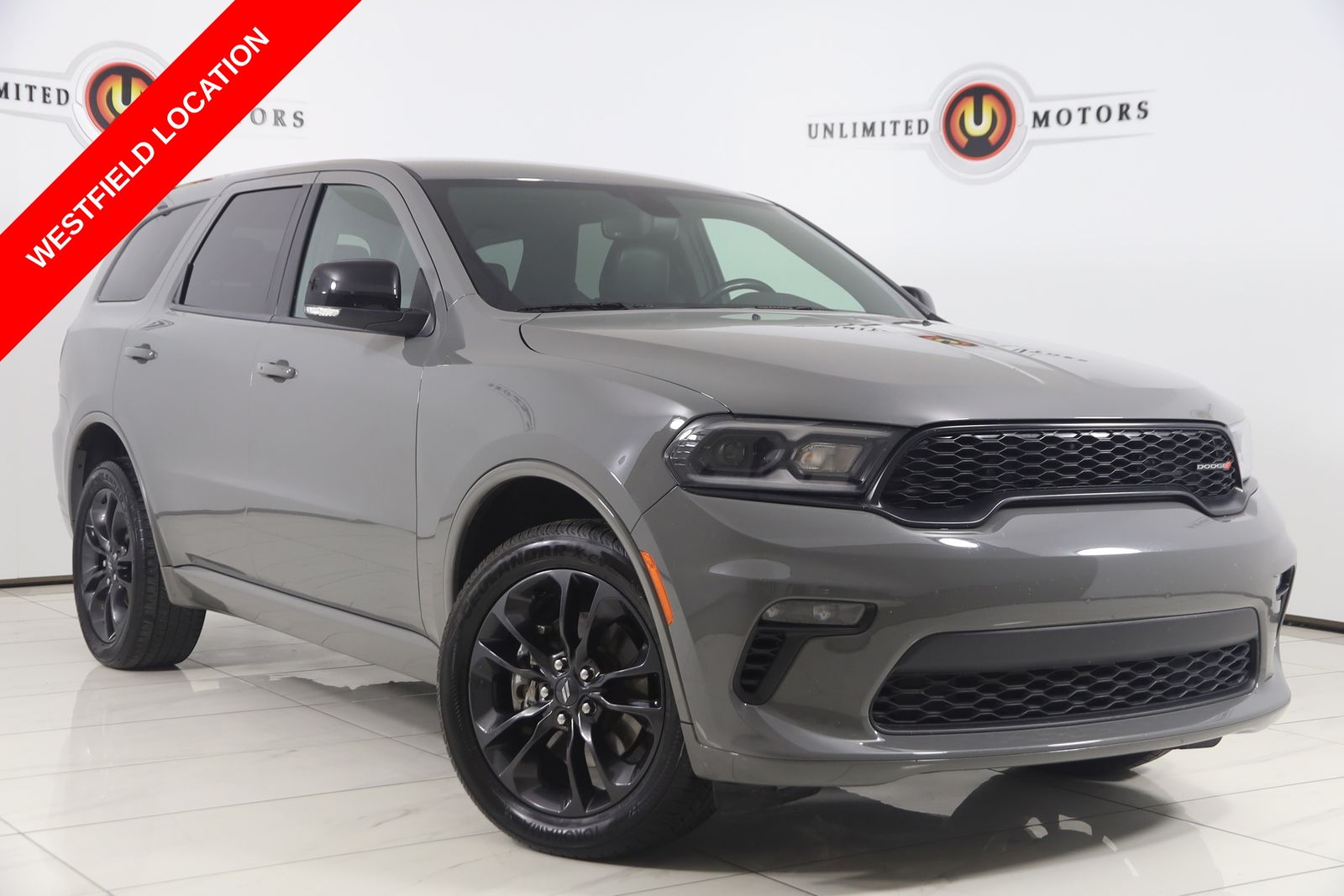 Destroyer Gray Clearcoat 2021 Dodge Durango SUV / Crossover All-Wheel Drive 8-Speed Automatic
