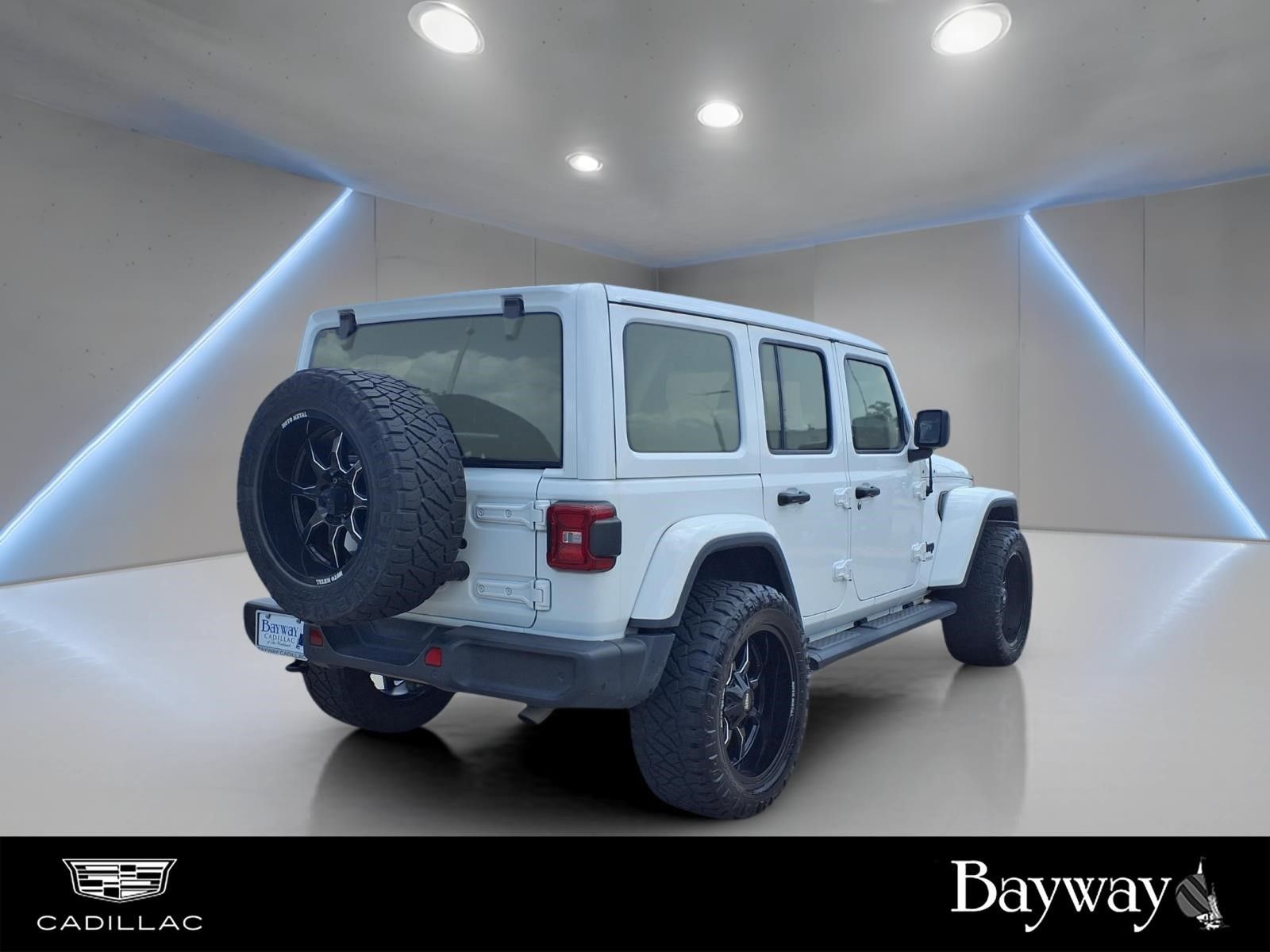 2021 Jeep Wrangler Unlimited Sahara Altitude White at DeMontrond Gulf Freeway
