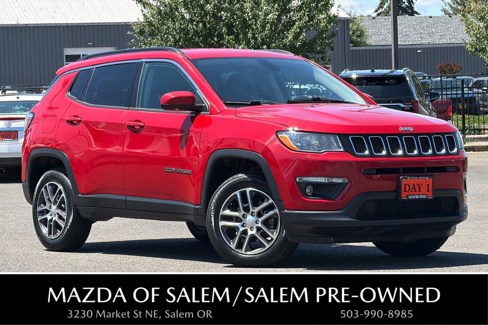 Red Line 2018 Jeep Compass SUV / Crossover Four-Wheel Drive 9-Speed Automatic