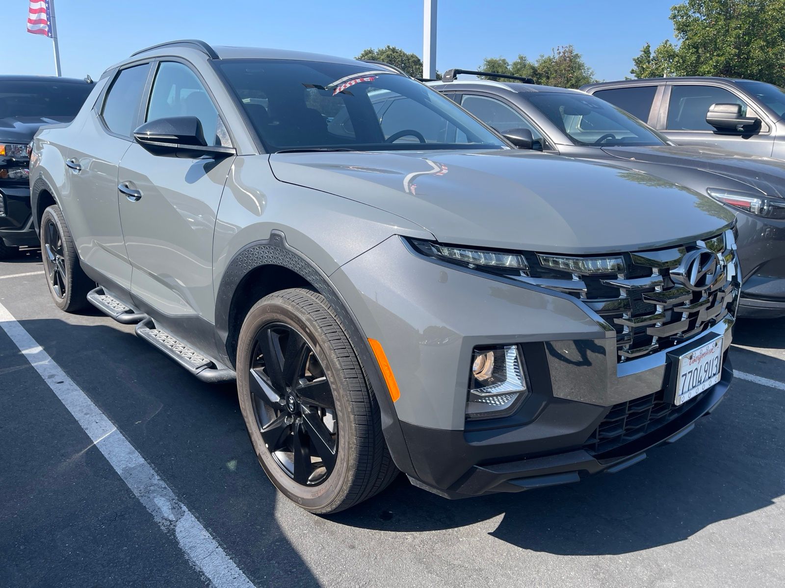Hampton Gray 2023 Hyundai Santa Cruz Pickup Truck All-Wheel Drive Automatic