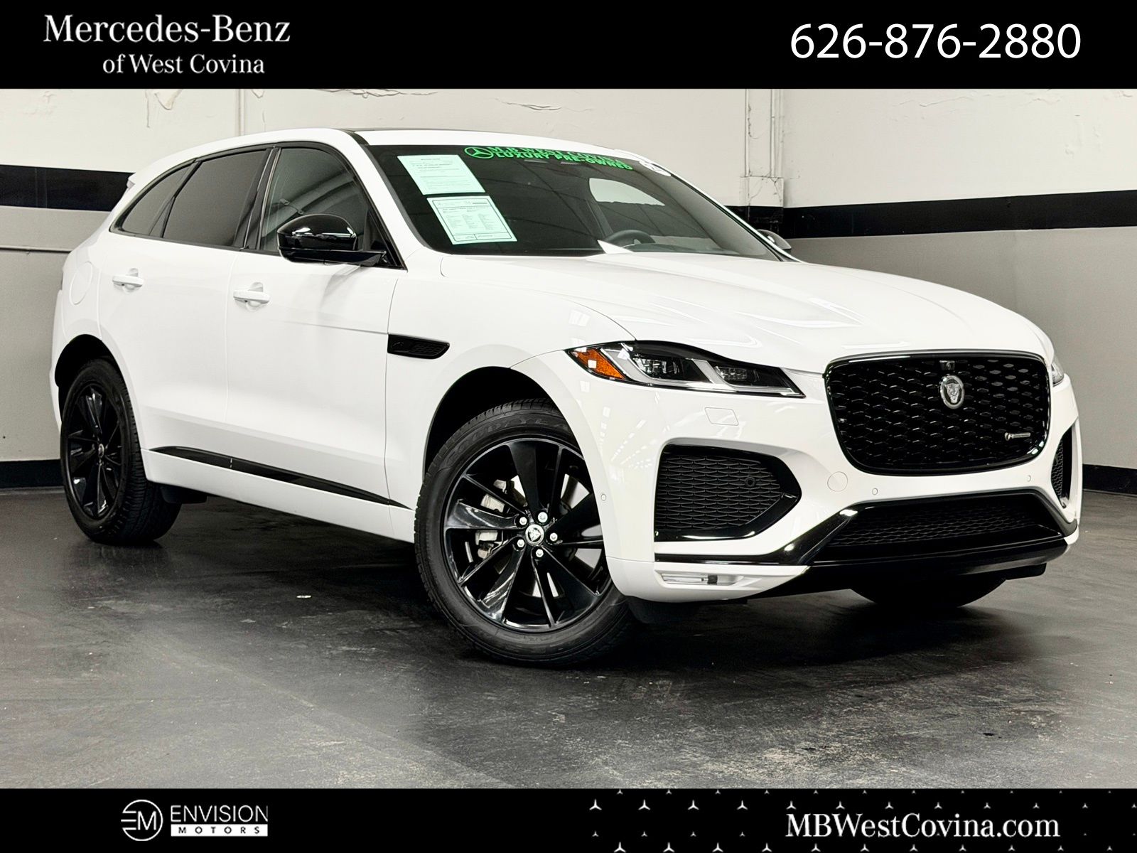 Ostuni Pearl White Metallic 2024 Jaguar F-PACE P400 R-Dynamic S AWD SUV / Crossover All-Wheel Drive 8-Speed Automatic