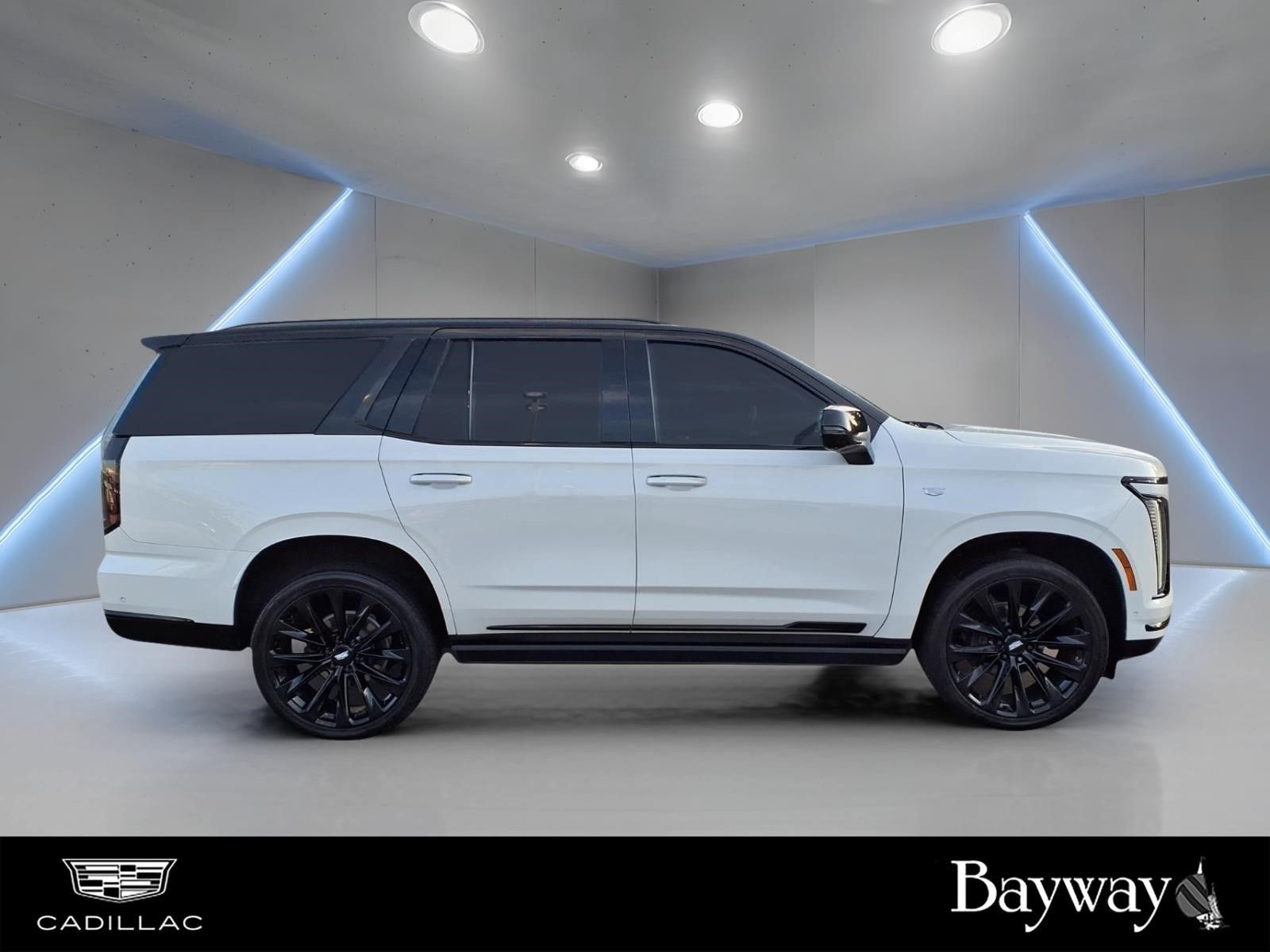 2025 Cadillac Escalade Premium Luxury White at Central Houston Nissan