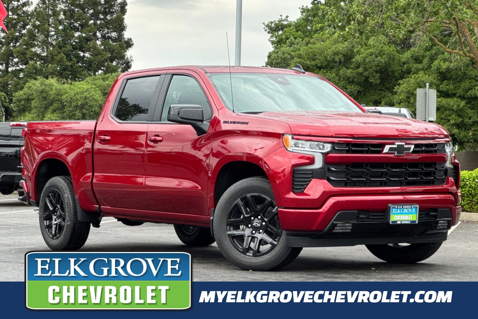 Radiant Red 2026 Chevrolet Silverado 1500 RST Crew Cab RWD Pickup Truck 4X2 Automatic