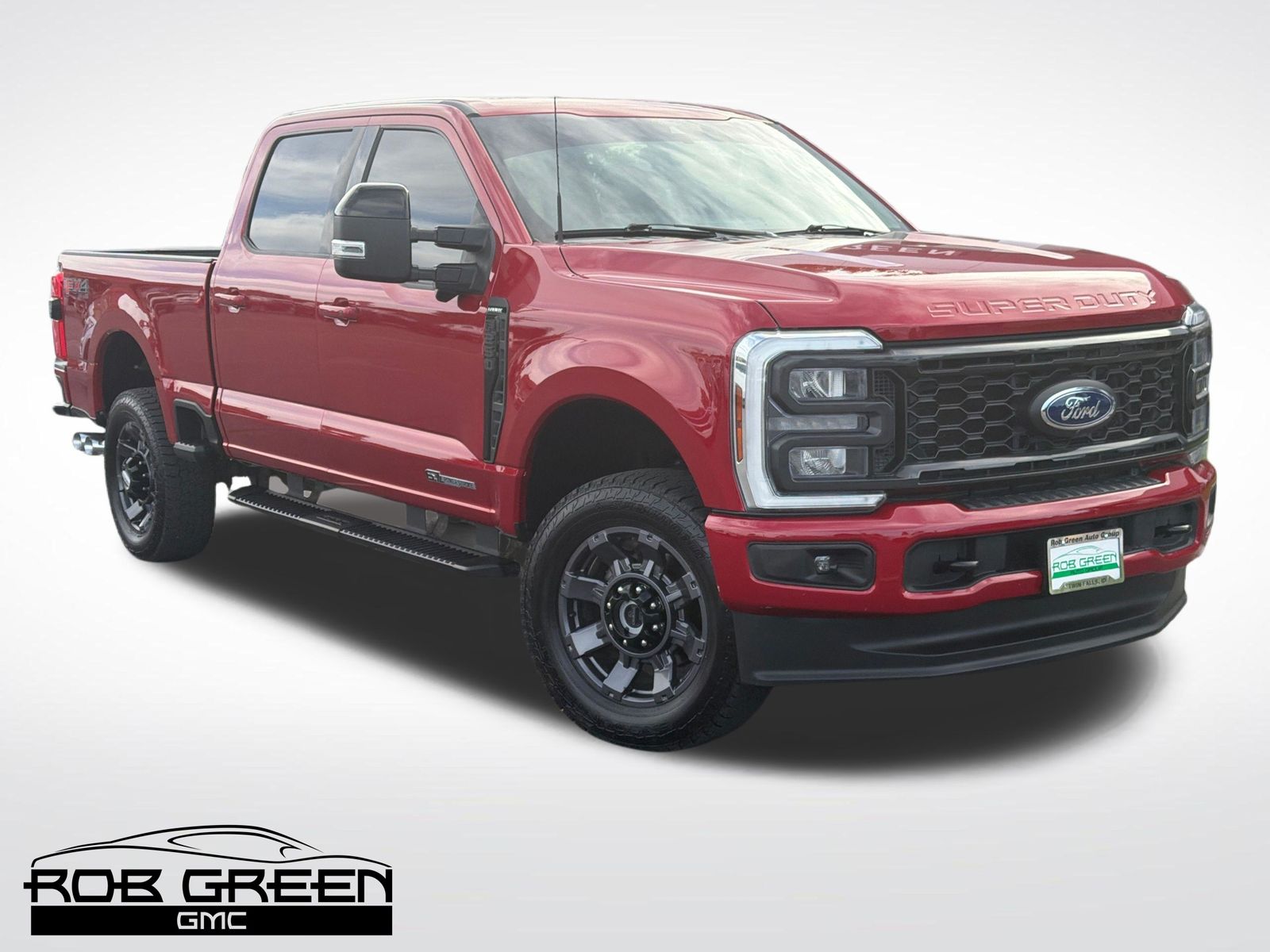 Red Metallic 2024 Ford F-250 Super Duty Pickup Truck Four-Wheel Drive Automatic