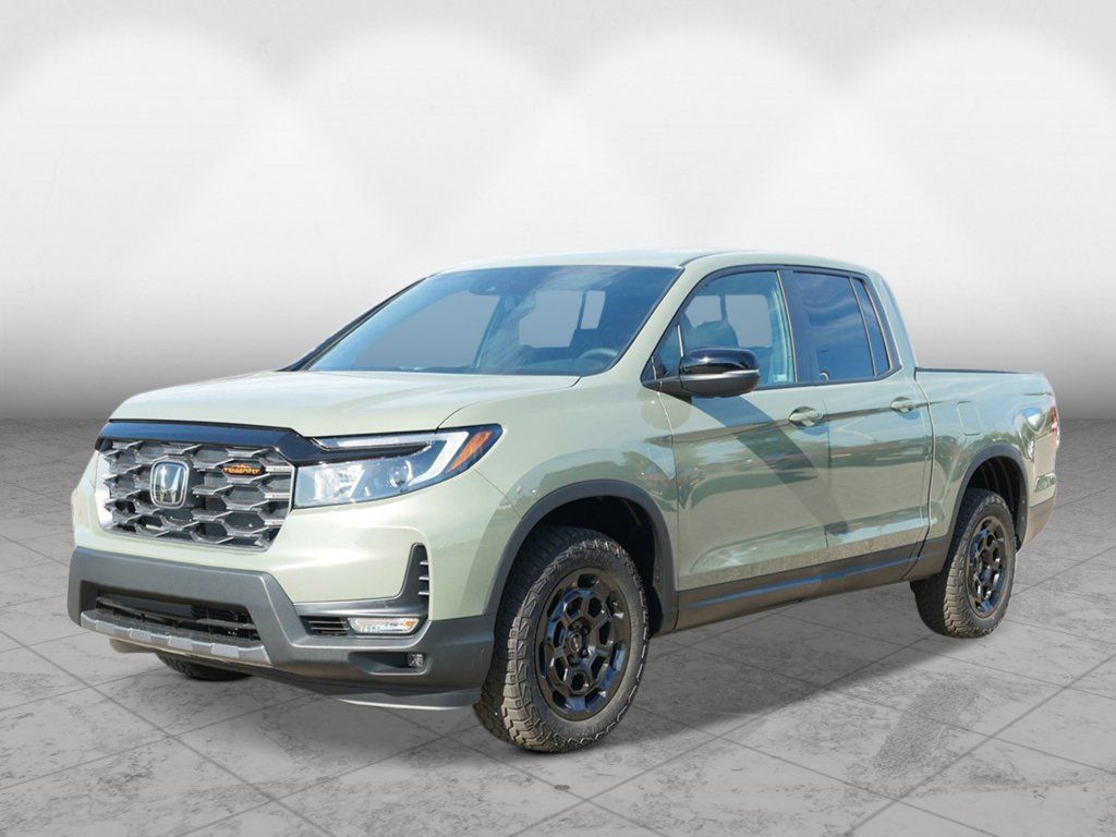 Ash Green Metallic 2026 Honda Ridgeline Pickup Truck All-Wheel Drive 9-Speed Automatic