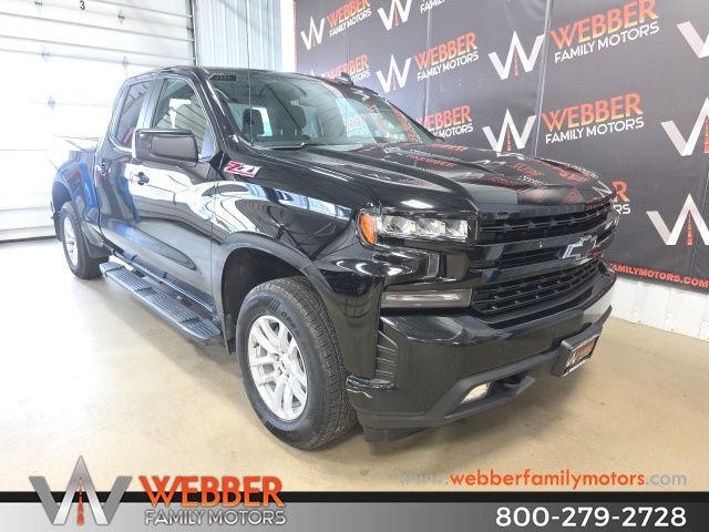 Black 2022 Chevrolet Silverado 1500 Pickup Truck Four-Wheel Drive 8-Speed Automatic