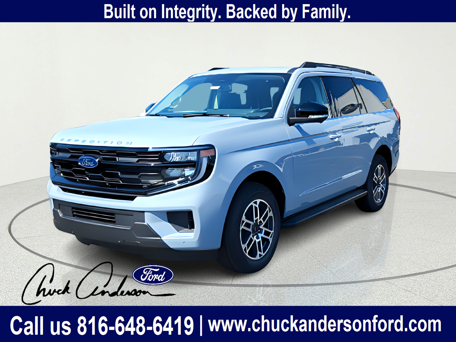 Glacier Gray Metallic Tri-Coat 2026 Ford Expedition SUV / Crossover Four-Wheel Drive Automatic