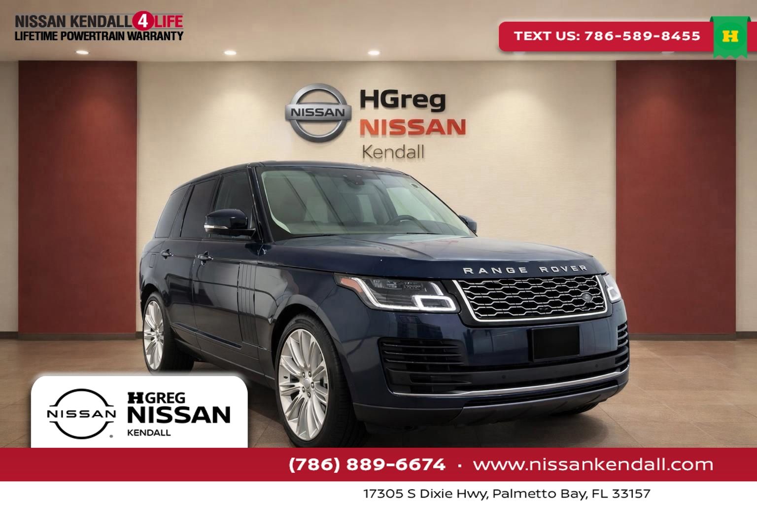 Blue 2019 Land Rover Range Rover V8 Supercharged 4WD SUV / Crossover All-Wheel Drive 8-Speed Automatic