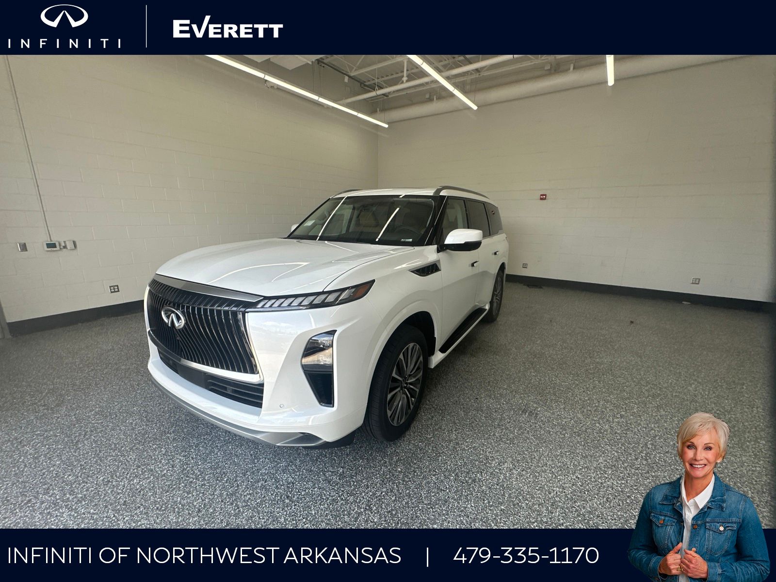 Radiant White 2027 INFINITI QX80 SUV / Crossover All-Wheel Drive 9-Speed Automatic Overdrive