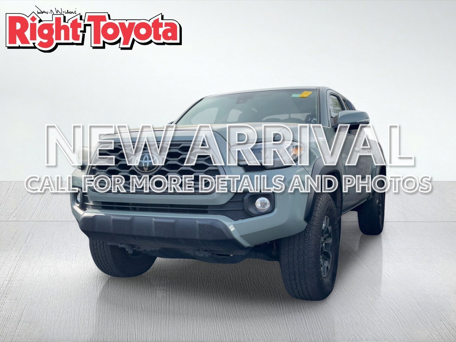 Lunar Rock 2023 Toyota Tacoma TRD Off Road Double Cab 4WD Pickup Truck Four-Wheel Drive 6-Speed Automatic