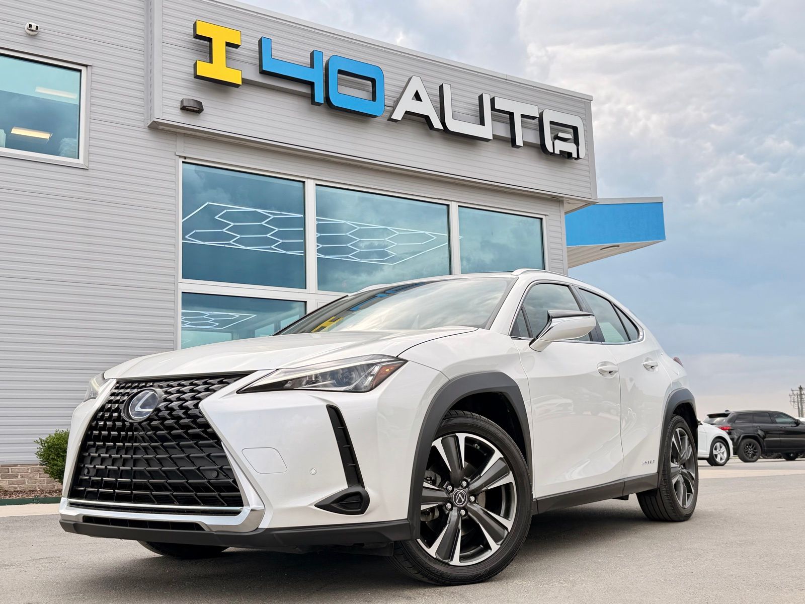 White Pearl 2020 Lexus UX Hybrid 250h AWD SUV / Crossover All-Wheel Drive Continuously Variable Transmission