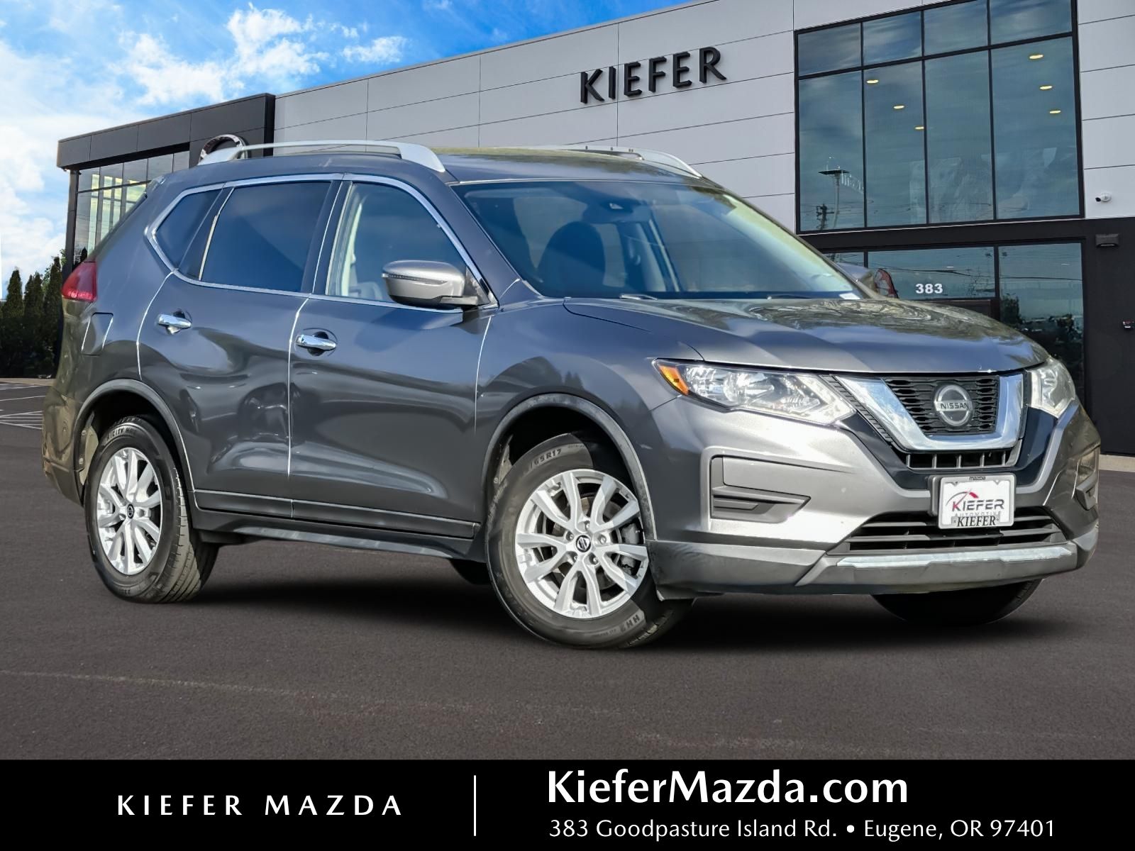 Gray (Gun Metallic) 2019 Nissan Rogue SUV / Crossover Front-Wheel Drive Continuously Variable Transmission