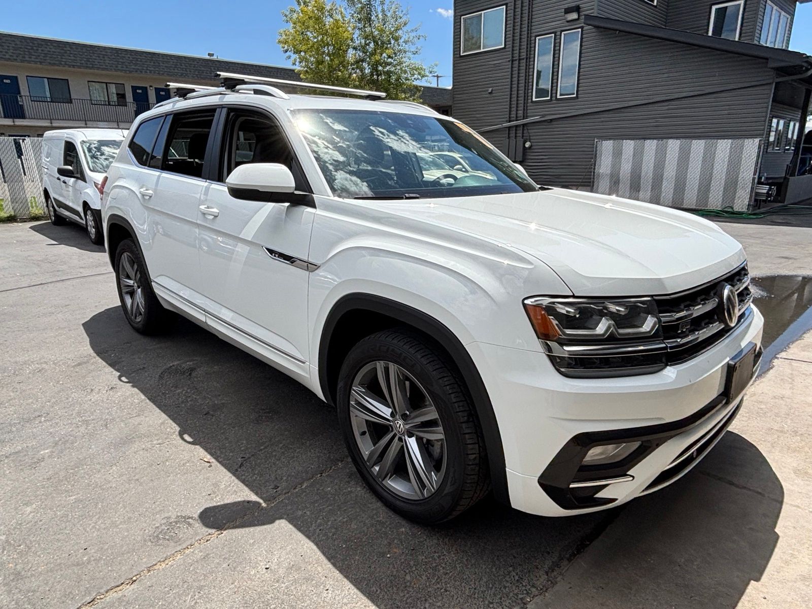 White 2019 Volkswagen Atlas SUV / Crossover All-Wheel Drive 8-Speed Automatic