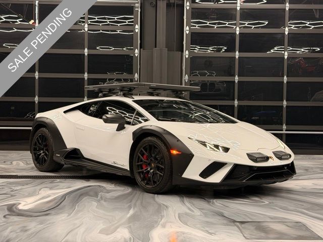 White 2024 Lamborghini Huracan Coupe All-Wheel Drive 7-Speed Manual