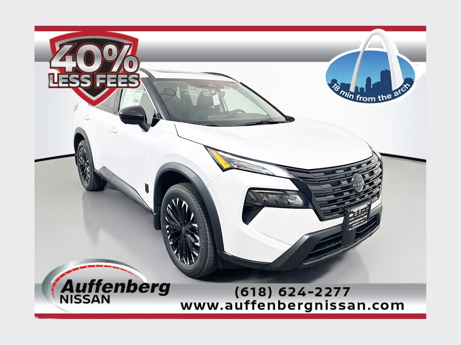 Everest White Pearl Tricoat 2026 Nissan Rogue SUV / Crossover Front-Wheel Drive Continuously Variable Transmission