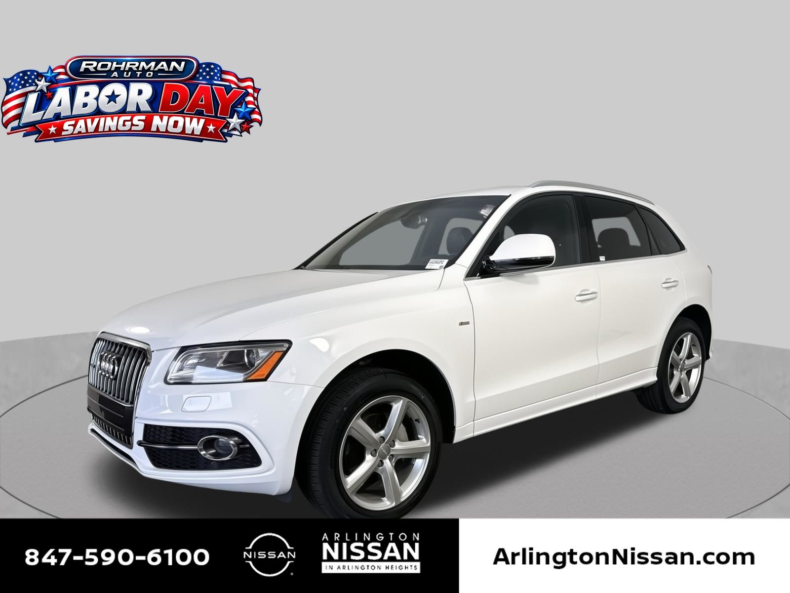Ibis White 2017 Audi Q5 SUV / Crossover All-Wheel Drive 8-Speed Automatic