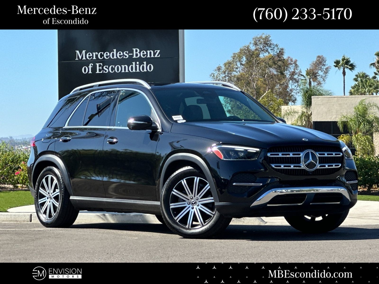 Obsidian Black Metallic 2026 Mercedes-Benz GLE SUV / Crossover All-Wheel Drive 9-Speed Automatic