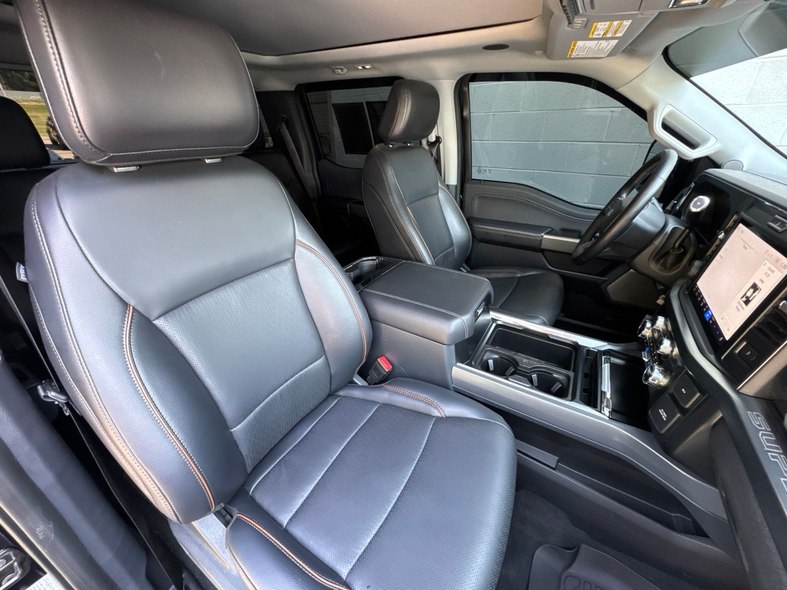 Certified Used 2025 Antimatter Blue Metallic Ford Lariat image 33