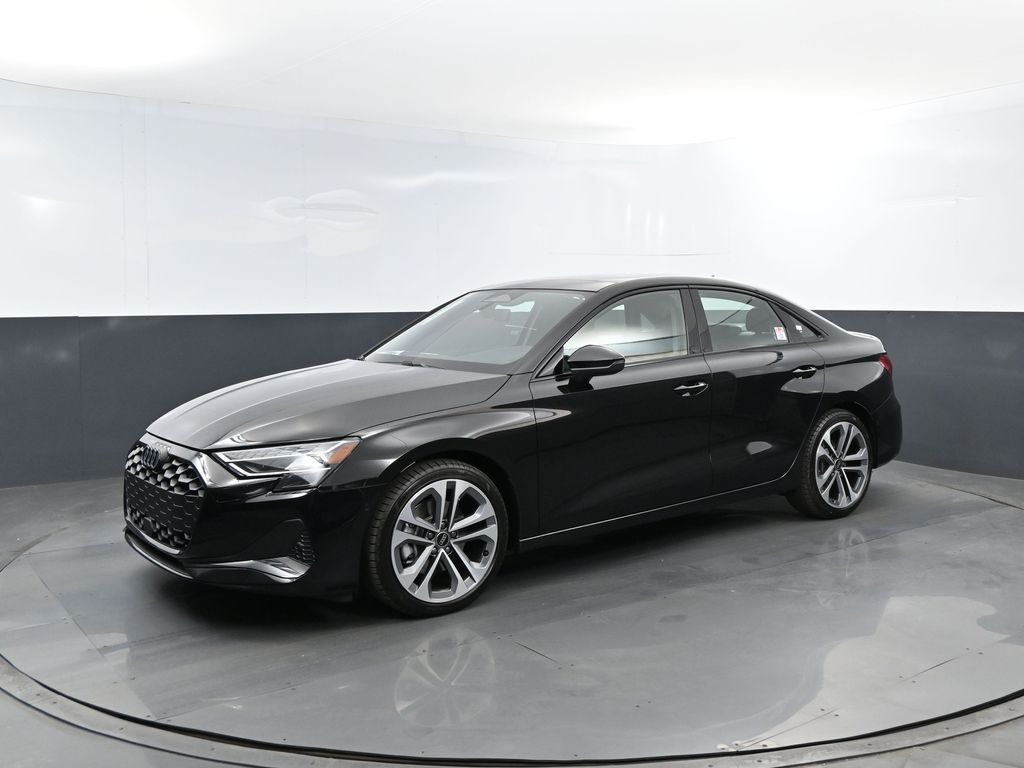 Brilliant Black 2026 Audi A3 Hatchback  7-Speed Automatic