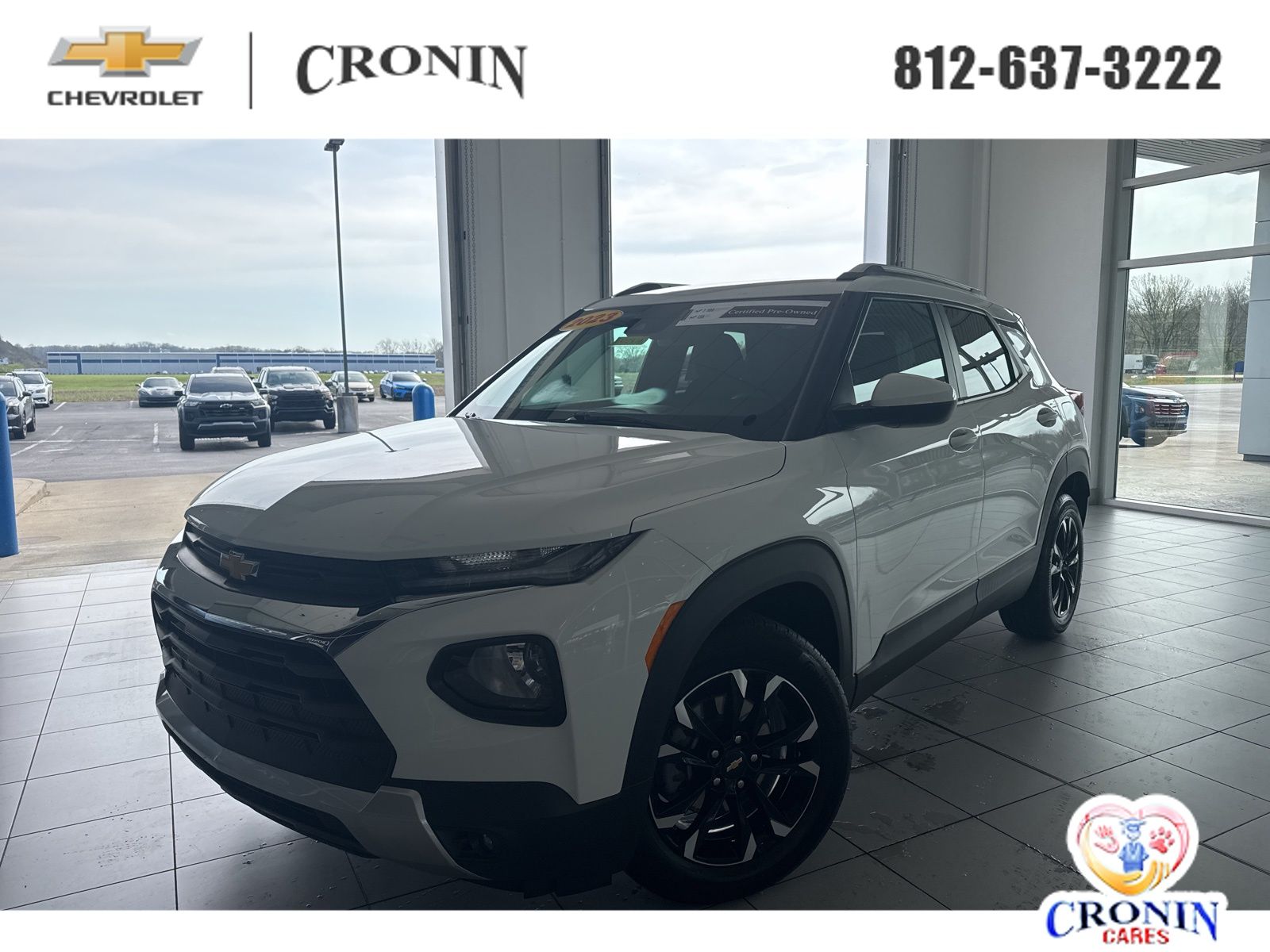 Summit White 2023 Chevrolet Trailblazer LT FWD SUV / Crossover Front-Wheel Drive Continuously Variable Transmission