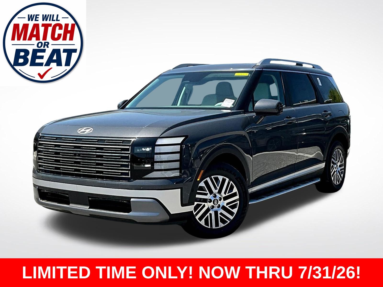 Ecotronic Gray Pearl 2026 Hyundai Palisade SUV / Crossover All-Wheel Drive 8-Speed Automatic