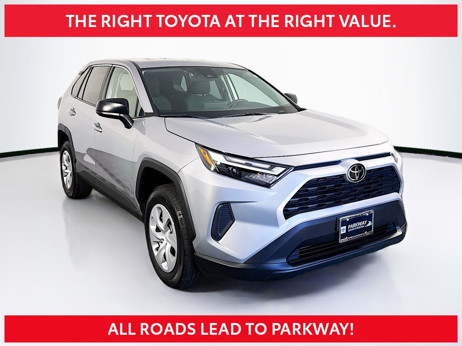 Silver Sky Metallic 2025 Toyota RAV4 SUV / Crossover All-Wheel Drive 8-Speed Automatic