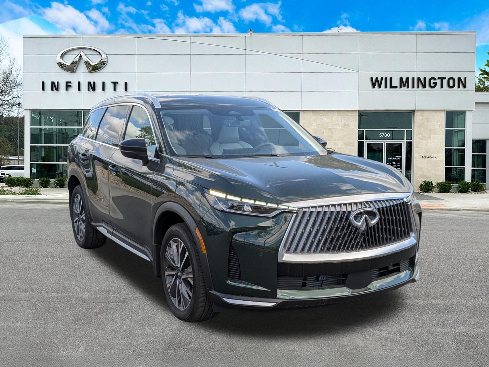Deep Emerald 2026 INFINITI QX60 Luxe AWD SUV / Crossover All-Wheel Drive 9-Speed Automatic