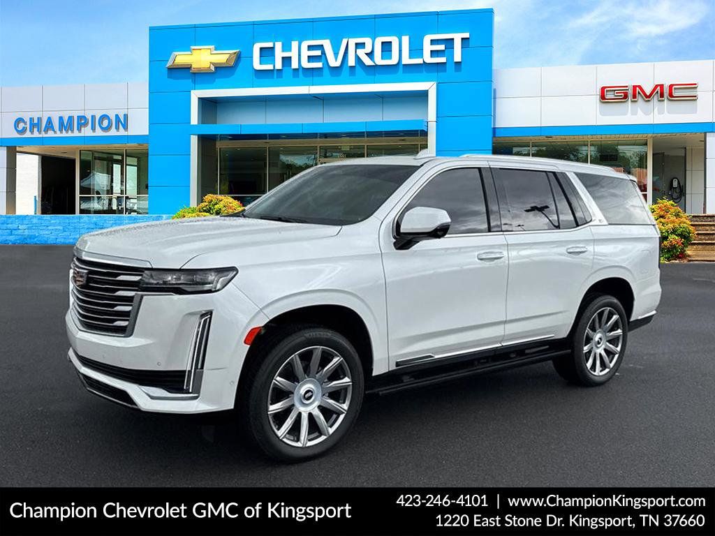 Crystal White 2023 Cadillac Escalade Premium Luxury Platinum 4WD SUV / Crossover Four-Wheel Drive Automatic