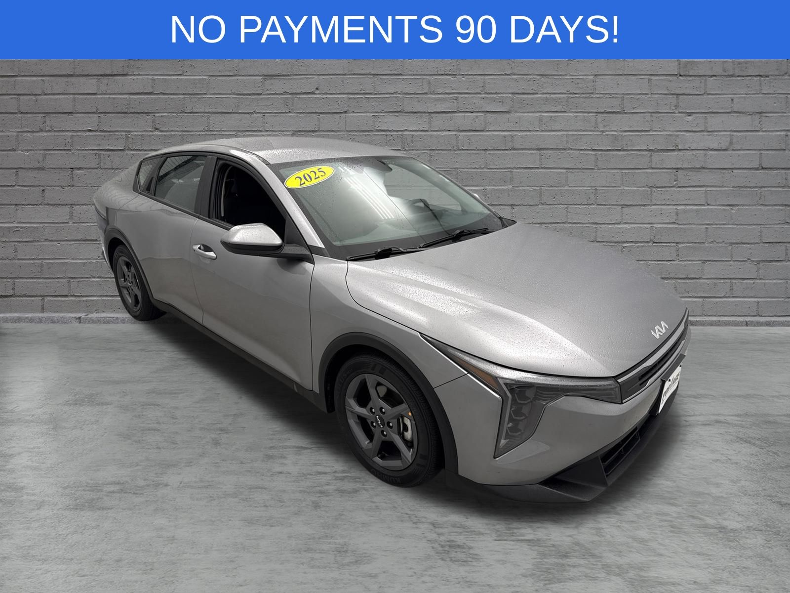 Steel Gray 2025 Kia K4 Sedan Front-Wheel Drive Continuously Variable Transmission
