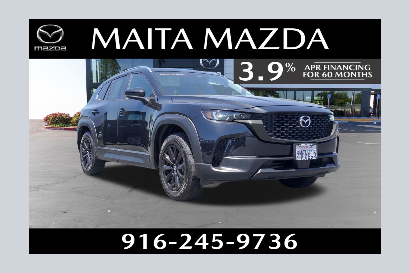 Jet Black Mica 2025 Mazda CX-50 2.5 S Preferred AWD SUV / Crossover All-Wheel Drive 6-Speed Automatic