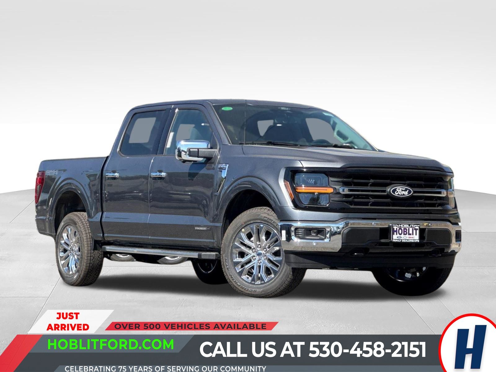 Carbonized Gray Metallic 2026 Ford F-150 Pickup Truck Four-Wheel Drive Automatic