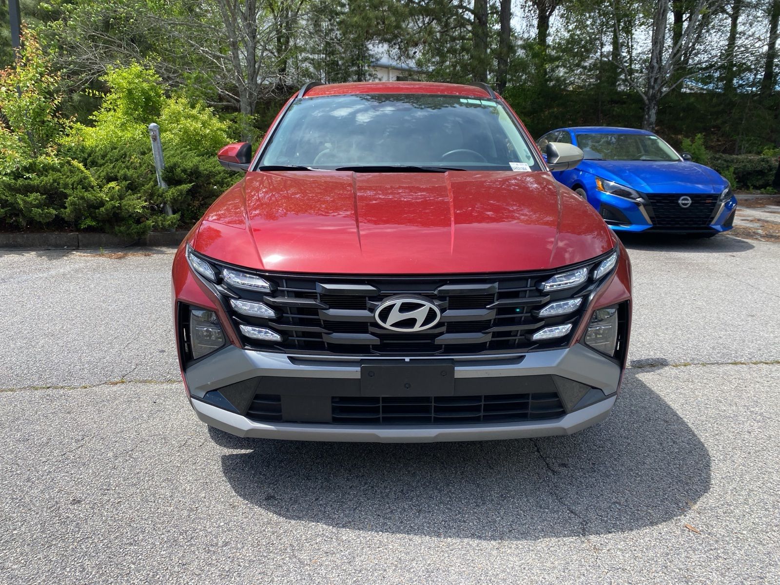 Ultimate Red 2025 Hyundai Tucson SEL FWD SUV / Crossover Front-Wheel Drive 8-Speed Automatic