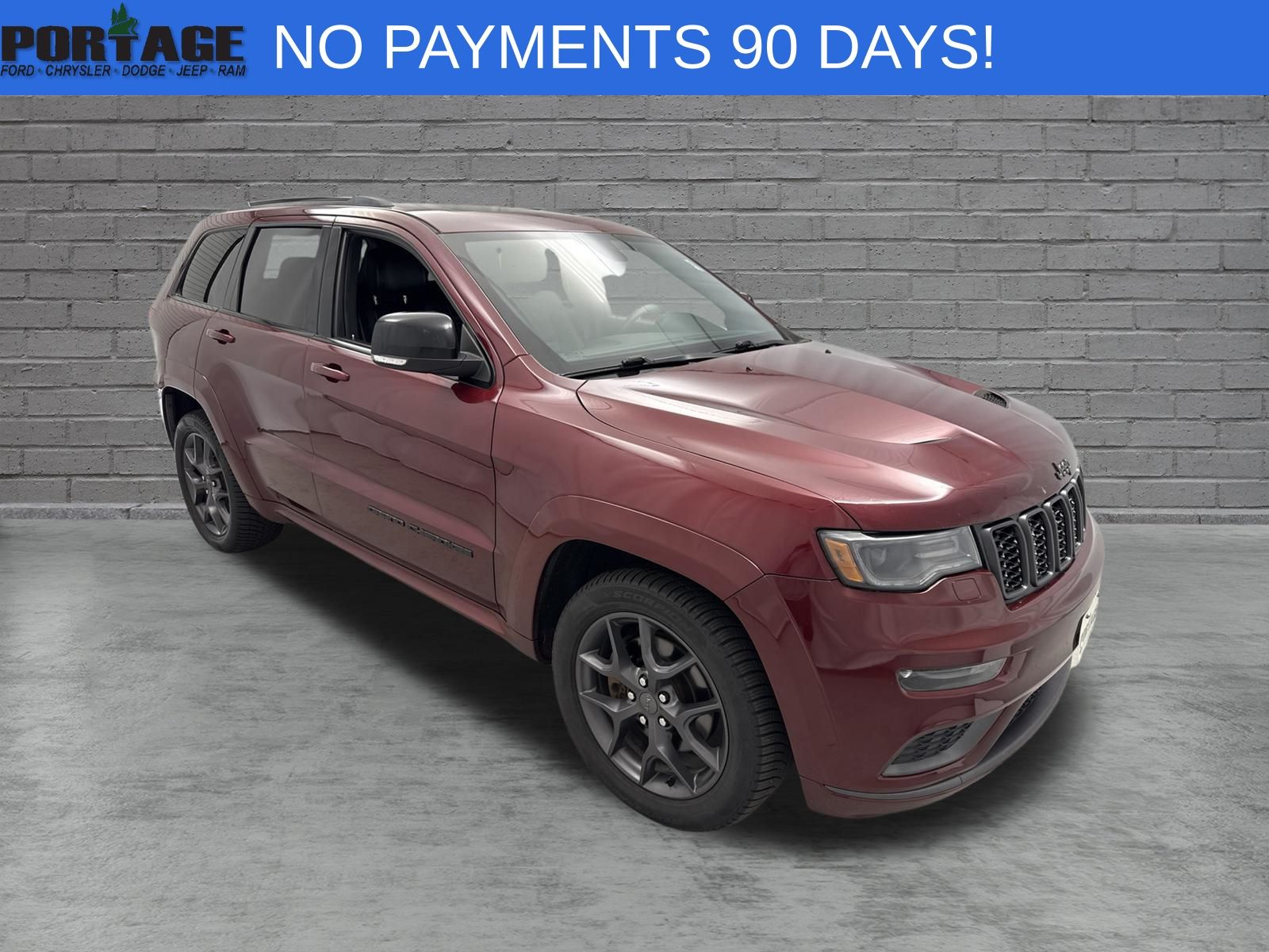 Velvet Red Pearlcoat 2019 Jeep Grand Cherokee SUV / Crossover Four-Wheel Drive 8-Speed Automatic