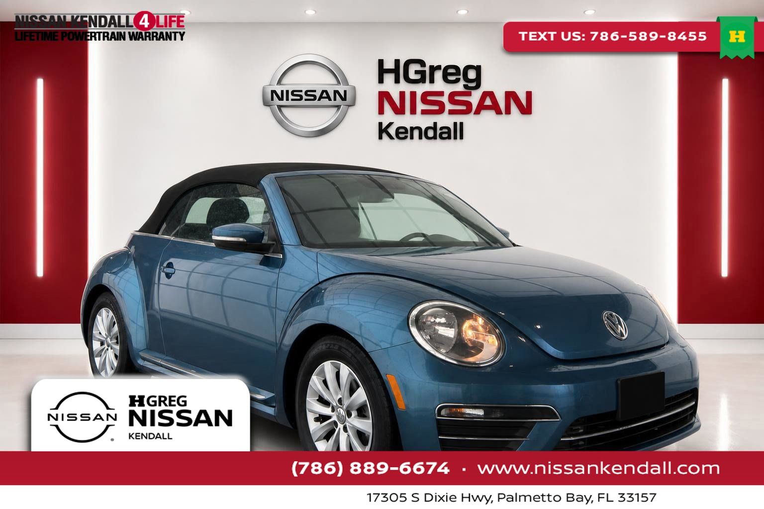  2019 Volkswagen Beetle 2.0T S Convertible FWD   