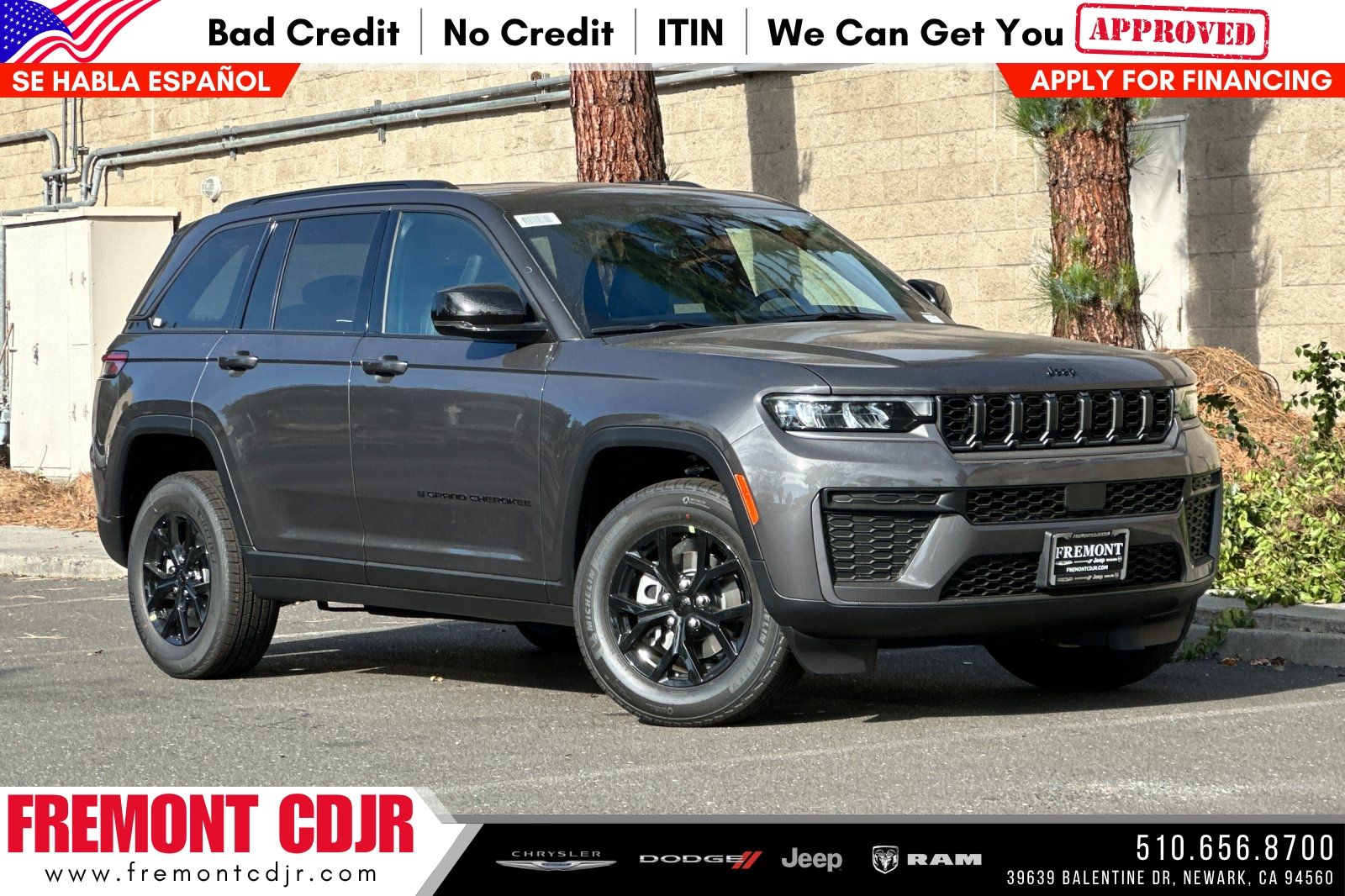 Baltic Gray Metallic Clearcoat 2026 Jeep Grand Cherokee SUV / Crossover 8-Speed Automatic
