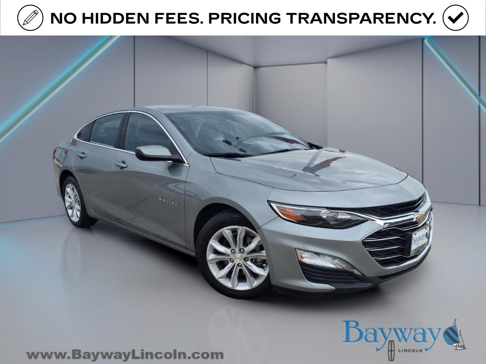 Sterling Gray Metallic 2024 Chevrolet Malibu Sedan Front-Wheel Drive Continuously Variable Transmission