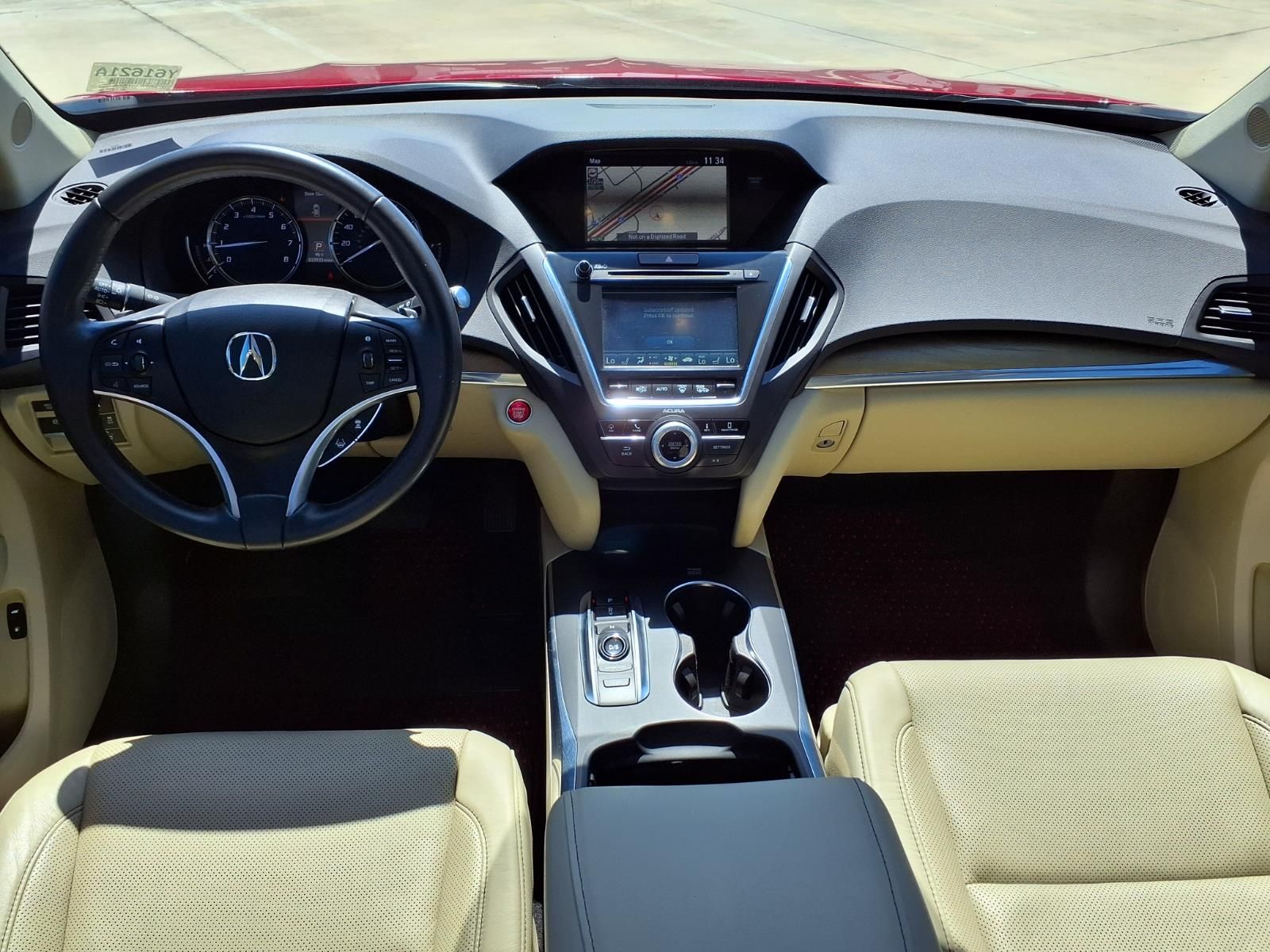 2020 Acura MDX Technology Red at Genesis of Spring