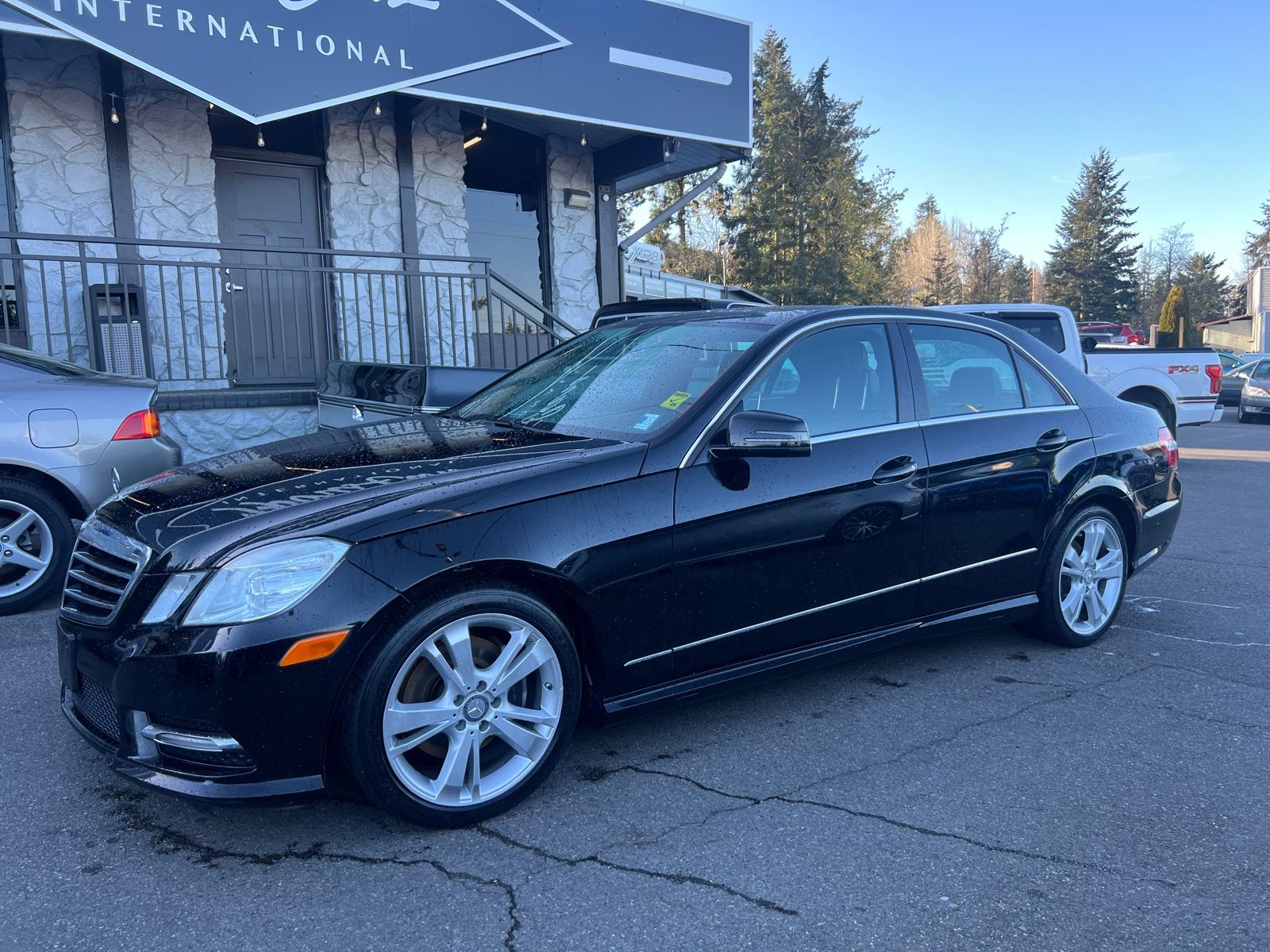 Black 2013 Mercedes-Benz E-Class Sedan 7-Speed Automatic