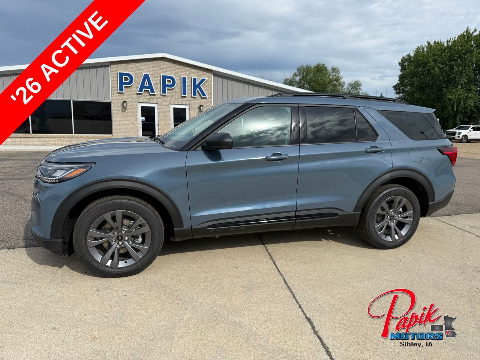 Vapor Blue Metallic 2026 Ford Explorer SUV / Crossover All-Wheel Drive Automatic