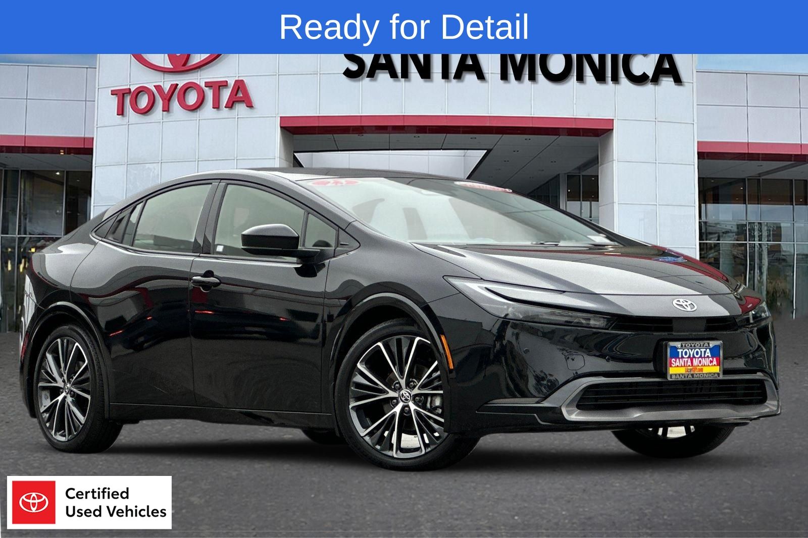 Midnight Black Metallic 2023 Toyota Prius Hatchback Front-Wheel Drive Continuously Variable Transmission
