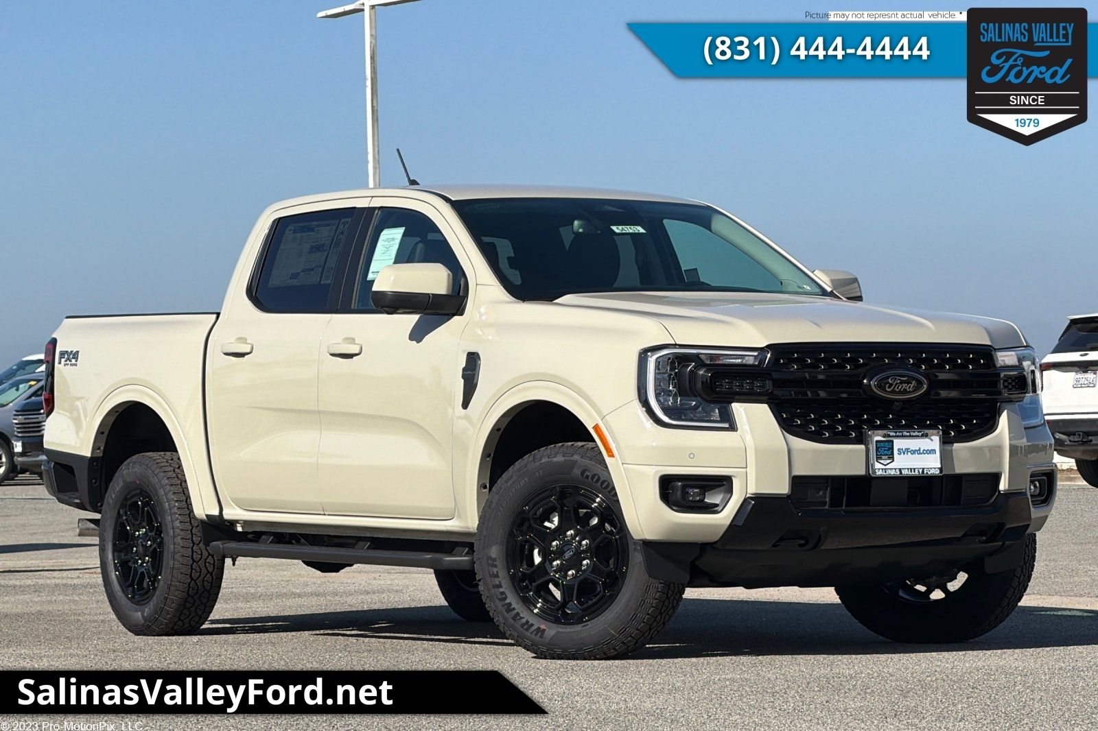 Desert Sand 2026 Ford Ranger Lariat SuperCrew 4WD Pickup Truck Four-Wheel Drive Automatic