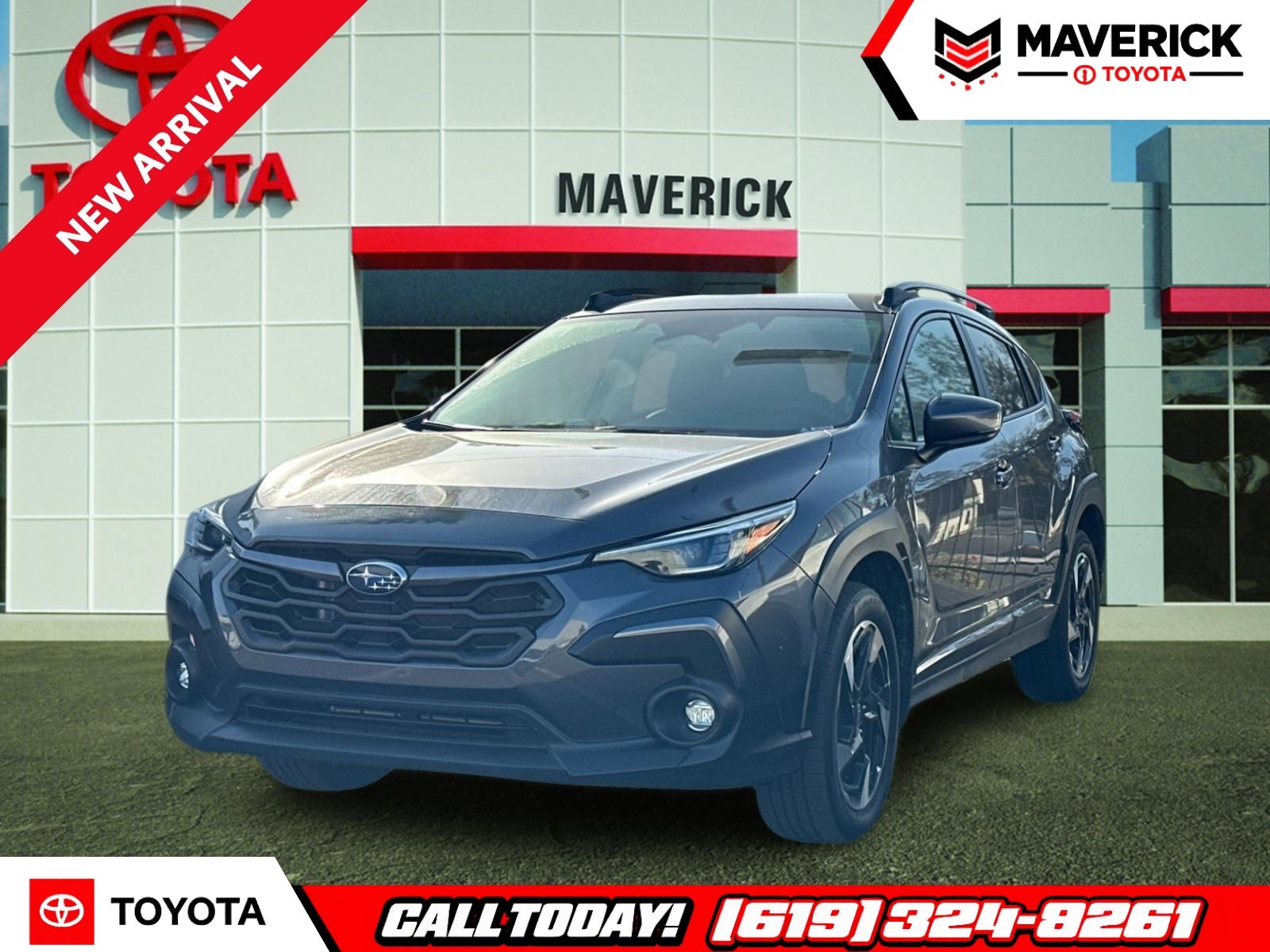 Gray Metallic 2024 Subaru Crosstrek SUV / Crossover All-Wheel Drive Continuously Variable Transmission