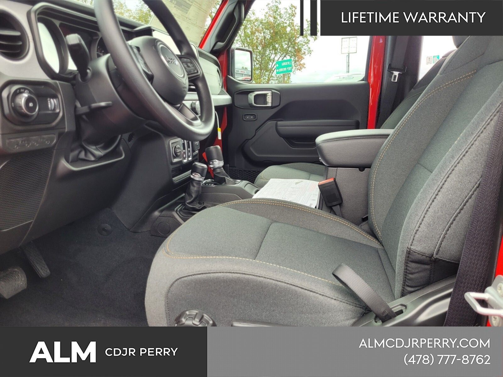New 2026 Firecracker Red Clear-Coat Exterior Paint Jeep Sport image 7