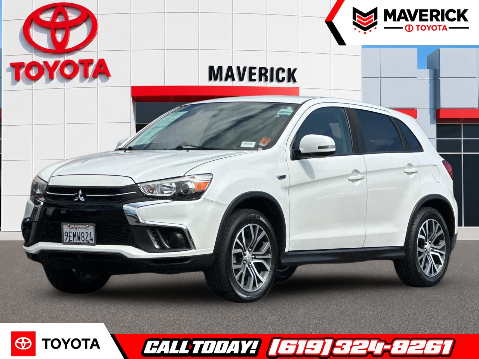Alloy Silver Metallic 2019 Mitsubishi Outlander Sport SUV / Crossover All-Wheel Drive Continuously Variable Transmission