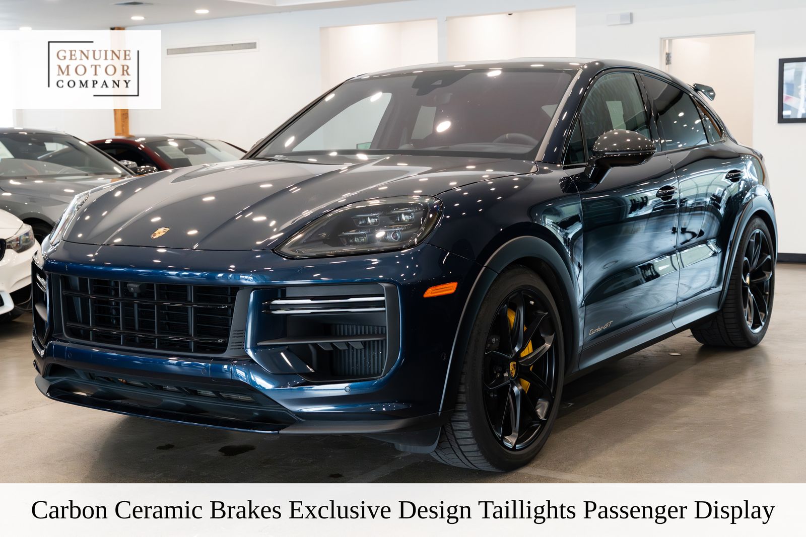 Algarve Blue Metallic 2024 Porsche Cayenne Turbo GT AWD SUV / Crossover All-Wheel Drive 8-Speed Automatic