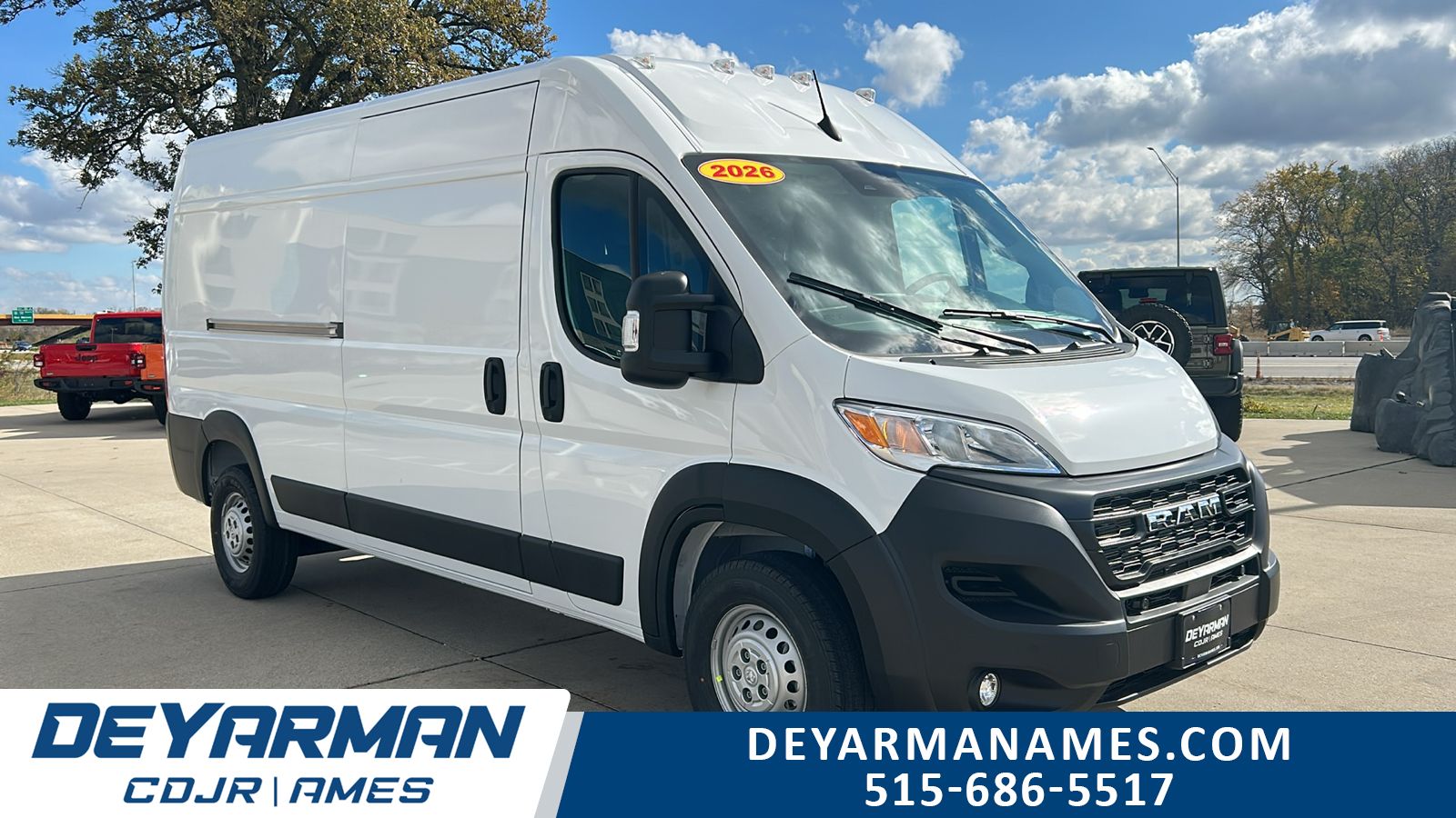 2026 RAM ProMaster