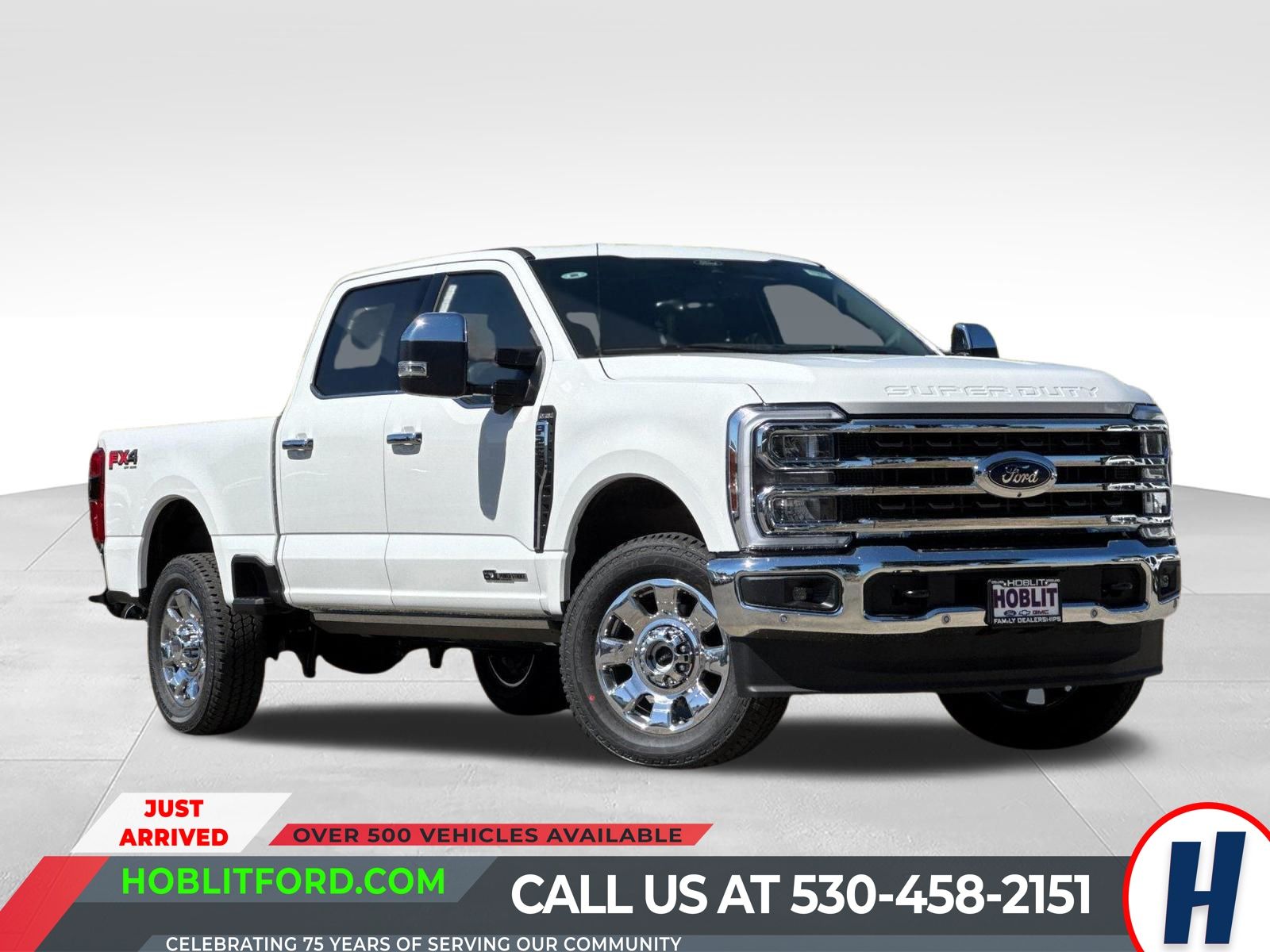 Star White Metallic Tri-Coat 2026 Ford F-250 Super Duty Pickup Truck Automatic