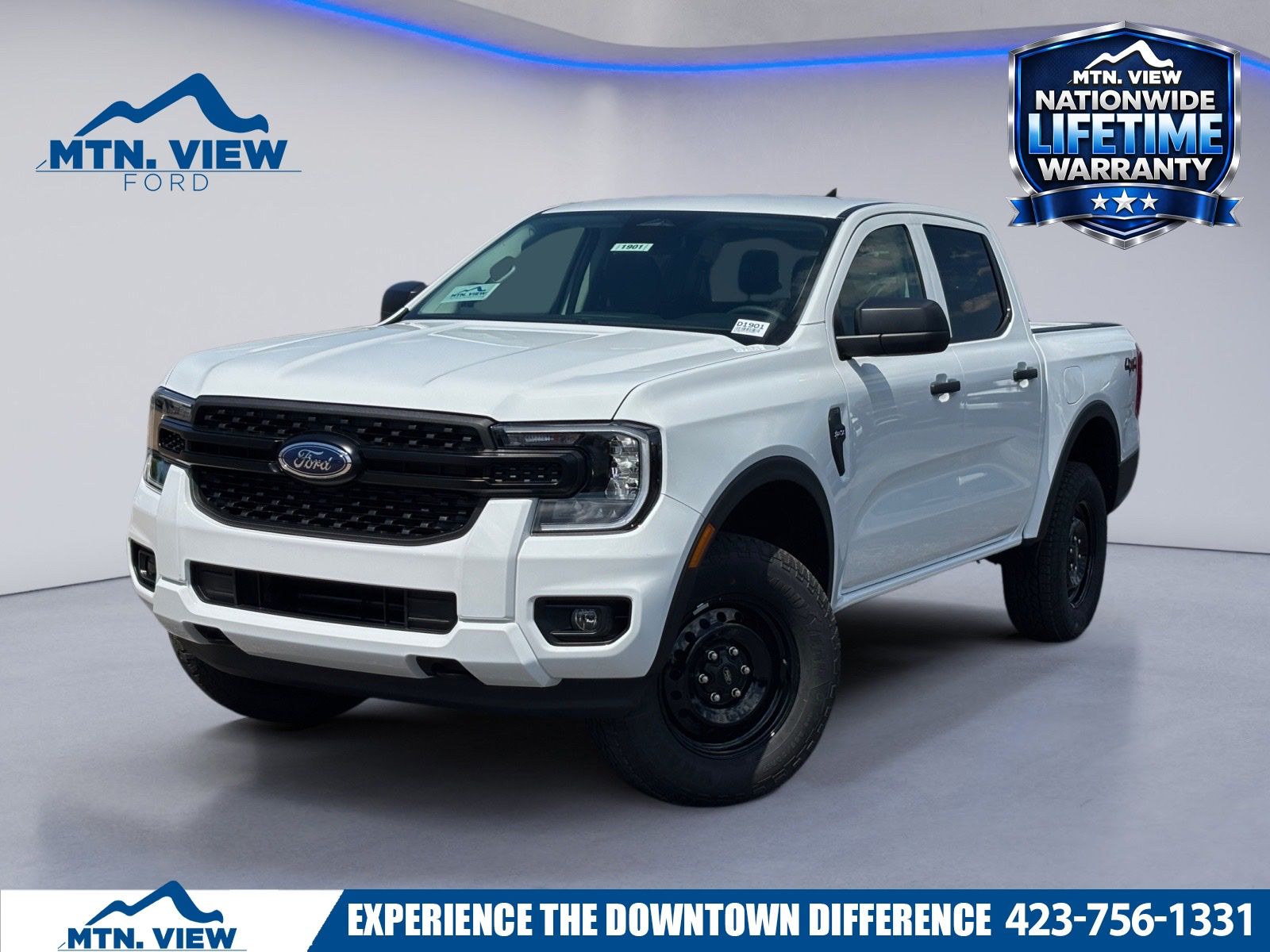 Oxford White 2026 Ford Ranger Pickup Truck Four-Wheel Drive Automatic