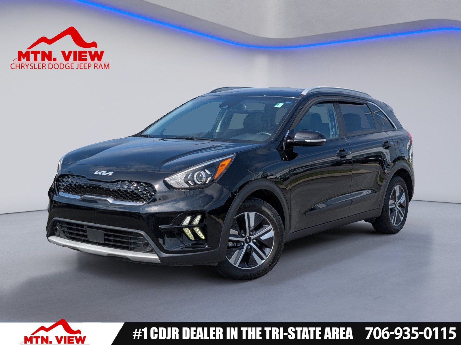 Aurora Black Pearl 2022 Kia Niro SUV / Crossover Front-Wheel Drive 6-Speed Automatic